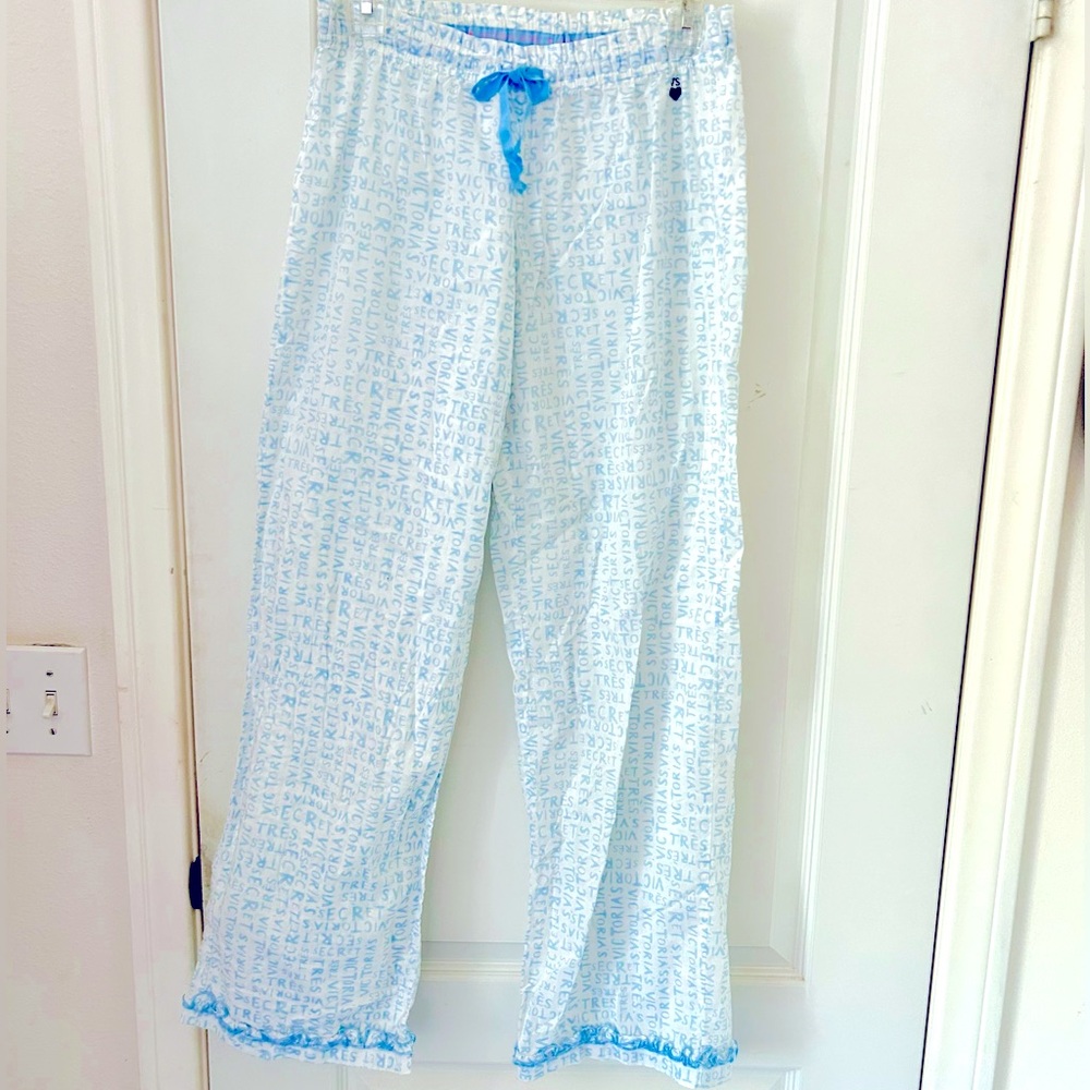 NWOT Victoria's Secret Sky Blue Lounge Pants